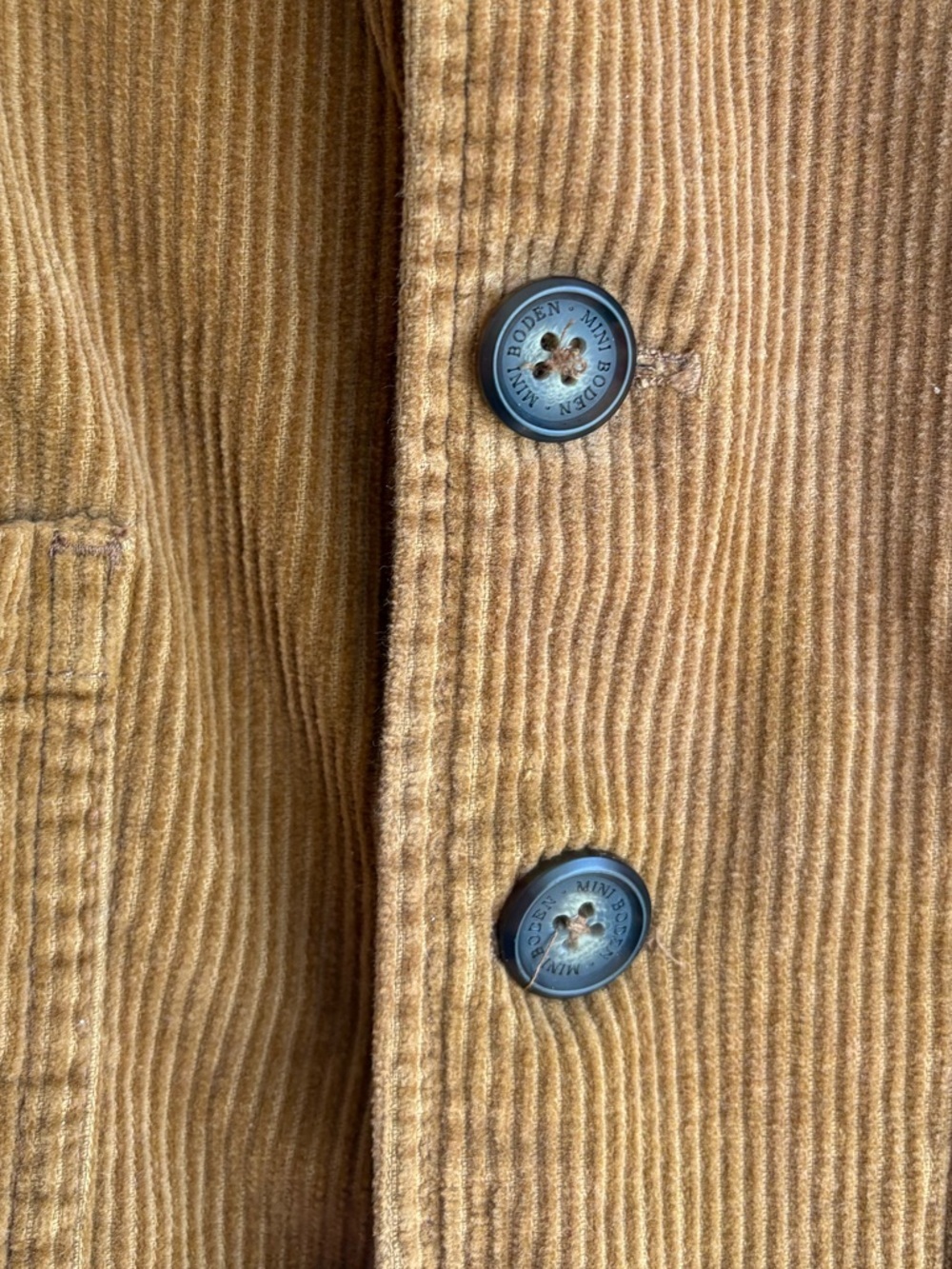 Mini Boden corduroy blazer size 7-8 - Picture 2 of 5